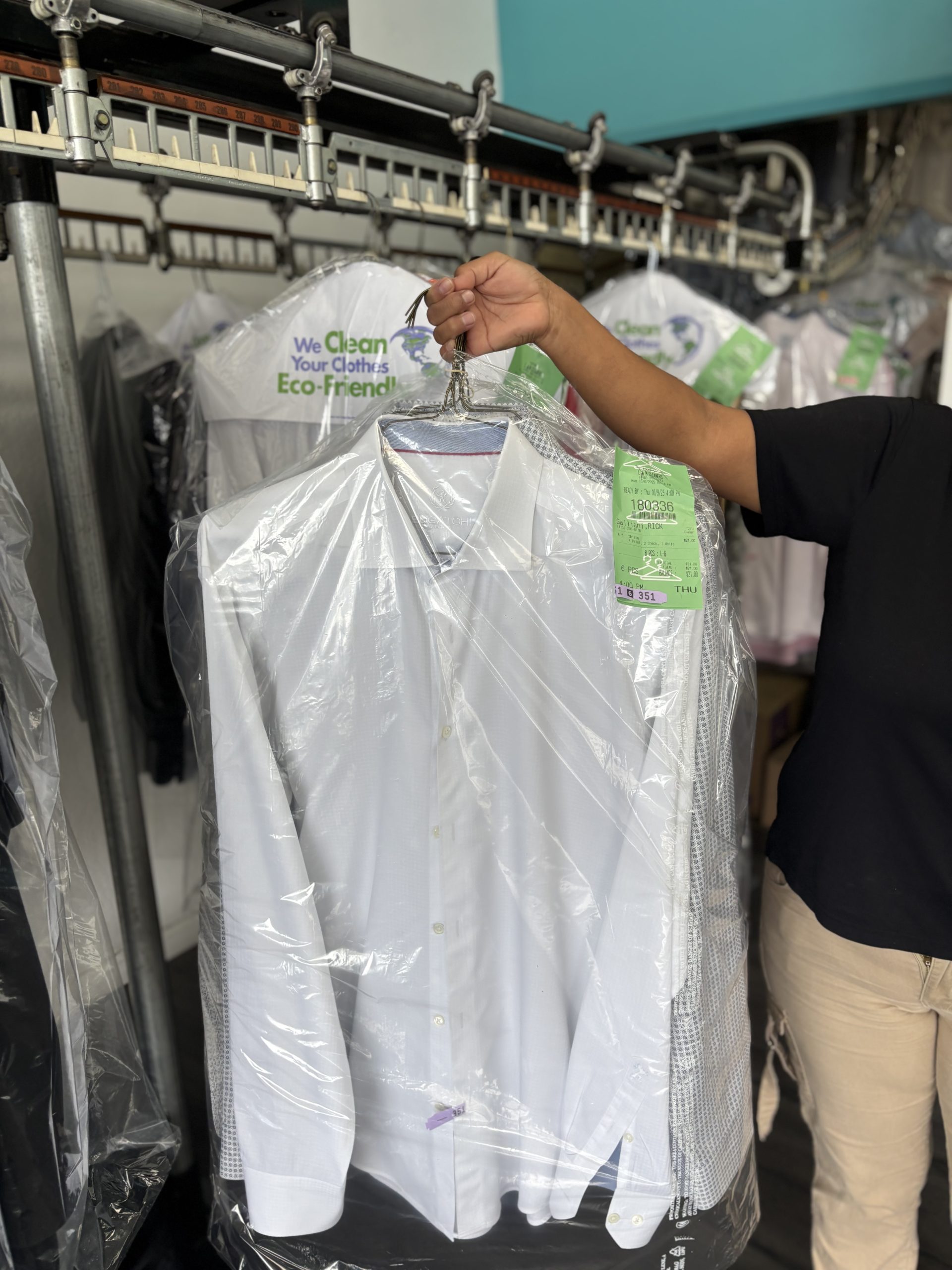 Steam Press & Finishing