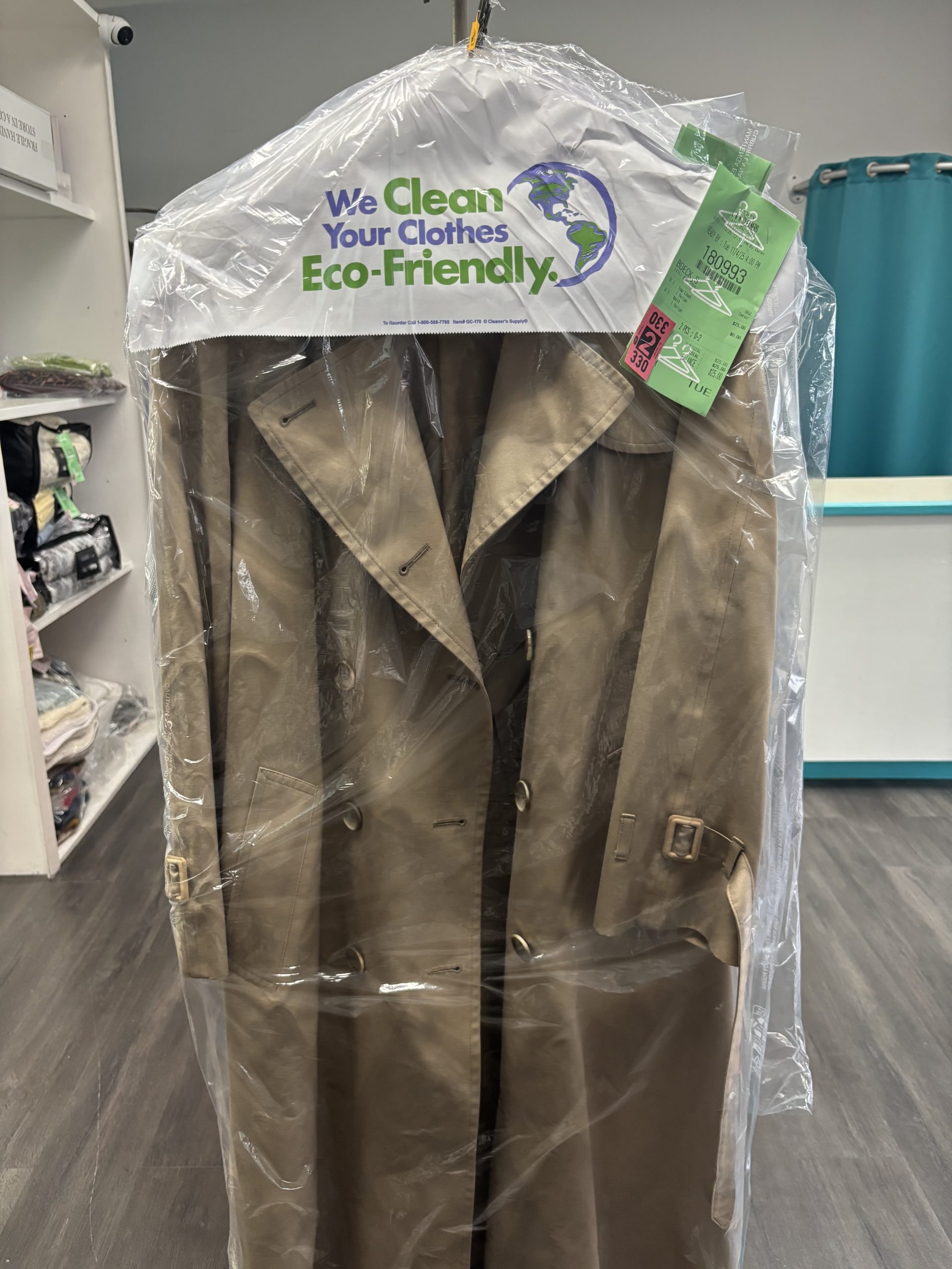 Outerwear cleaning